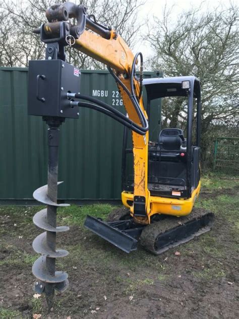 mini digger auger for sale|mini ex post hole digger.